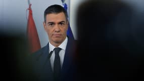 Le Premier ministre espagnol Pedro au palais de la Moncloa à Madrid, le 5 novembre 2024.