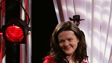 Les White Stripes sur scène en 2005