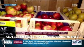 "Ça fait débat": faut-il baisser la TVA sur les produits bio ?