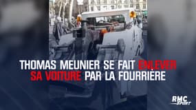 Thomas Meunier se fait enlever sa voiture par la fourrière et veut payer avec sa propre monnaie