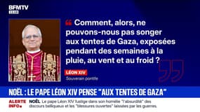 Le pape Léon XIV s'inquiète des "blessures ouvertes" laissées par les guerres lors de la messe de Noël