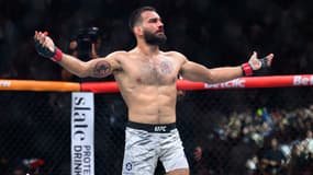 Le combattant français Benoît Saint Denis lors de l'UFC Paris, 6 septembre 2025