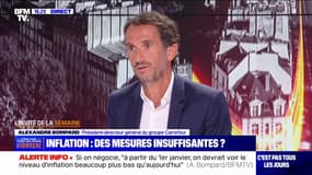 Loi Descrozaille contres les promotions: "C'est vraiment un texte qui, en soi, est anti-consommateur", affirme Alexandre Bompard (PDG Carrefour)