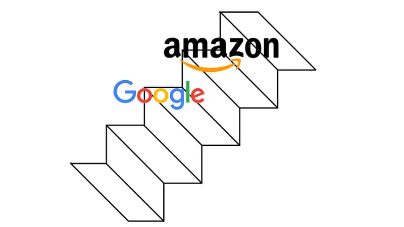 Amazon vient de dépasser Google en Bourse