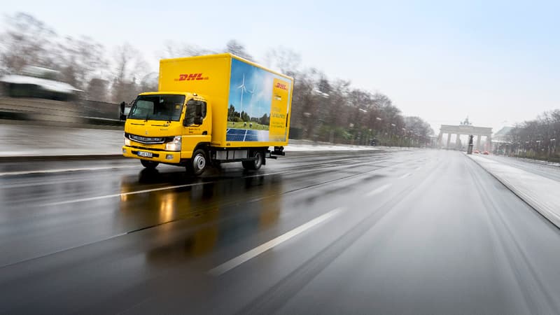 Plusieurs entreprises allemandes ont fait l'acquisition du premier camion urbain électrique de Daimler. 