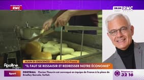 "Il faut se ressaisir et redresser notre économie", le président de CCI France était au micro RMC