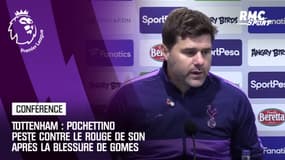 Tottenham : Pochettino peste contre le rouge de Son après la blessure de Gomes