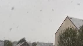 Seine-et-Marne : neige à Melun - Témoins BFMTV