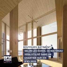 Bouygues, roi du béton, veut construire plus d'immeubles en bois en Île-de-France