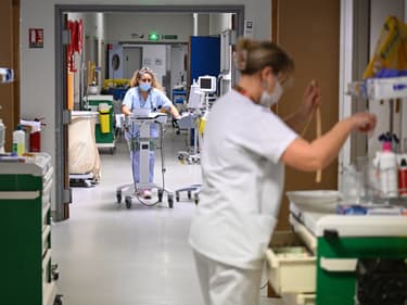 Au service des urgences de l'hôpital de Mulhouse, le 16 janvier 2023 (photo d'illustration)