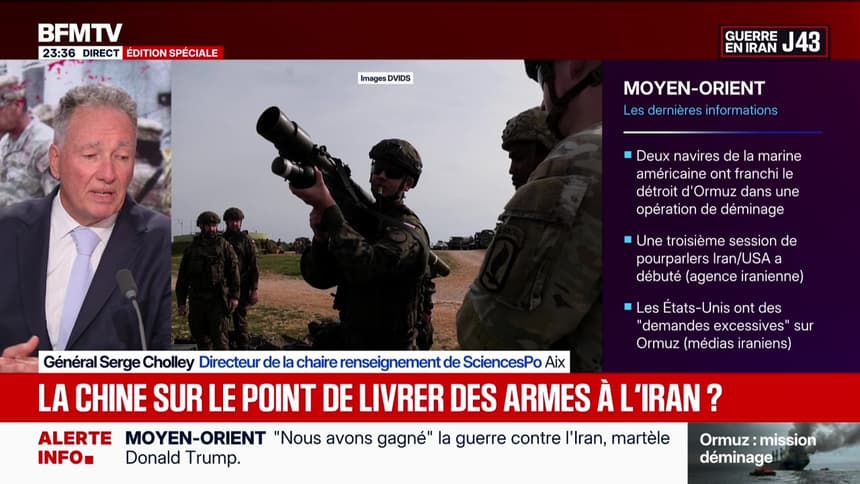 La Chine sur le point de livrer des armes à l'Iran - 11/04