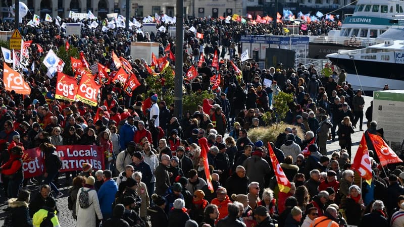 EN DIRECT - Réforme des retraites: quatrième journée de mobilisation à Marseille