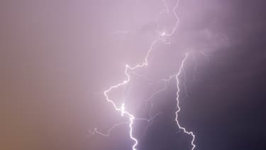 Orage (illustration).