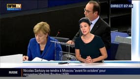 Strasbourg: François Hollande et Marine Le Pen se sont affrontés directement - 08/10
