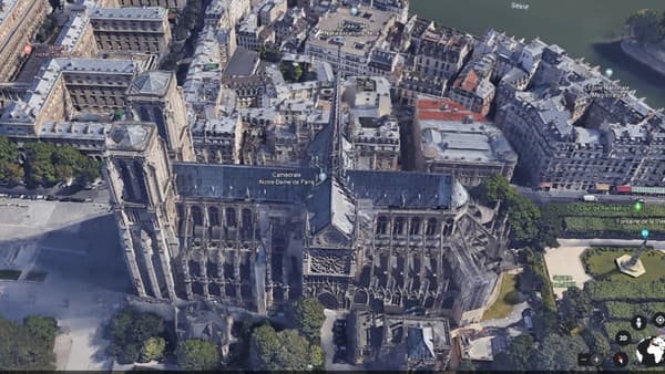 Capture d'écran Google Earth Capture d'écran Google Earth