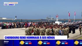 80 ans du Débarquement: Cherbourg-en-Cotentin a rendu hommage à ses héros ce vendredi