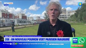 Paris: un nouveau poumon vert parisien inauguré dans le 20e arrondissement