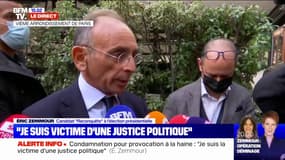 Eric Zemmour sur sa condamnation pour provocation à la haine: "J'ai un agenda judiciaire chargé car on veut me diaboliser"