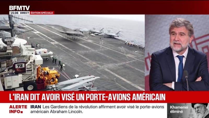 Les Gardiens de la révolution déclarent avoir ciblé le porte-avions américain USS Abraham Lincoln