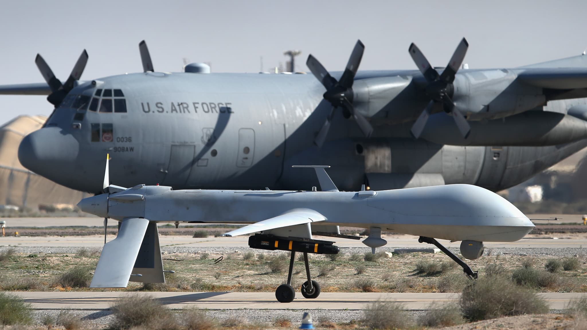 Un drone MQ-1B Predator de l