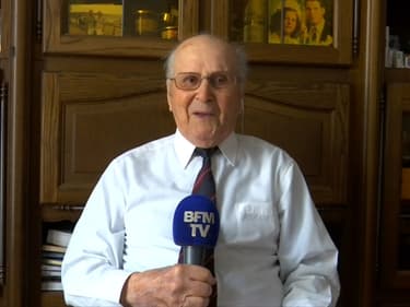 Albert Corrieri, 101 ans, va porter la flamme olympique à Marseille.