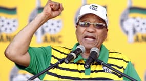Le président de l'Afrique du sud, Jacob Zuma. 