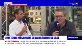 D'où vient le mot braderie? Les explications de Bruno Goval, vice-président de l'association "Renaissance du Lille Ancien"