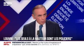 Casse du Louvre: "La patronne du musée et la ministre de la Culture auraient dû démissionner", déclare Éric Zemmour ("Reconquête")