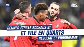 Coupe de France : Rennes étrille Sochaux (1-6) et file en quarts, résultat et programme