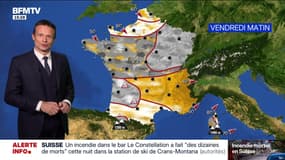 La météo pour ce vendredi 2 janvier 2026