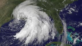 La tempête tropicale Lee a provoqué des pluies torrentielles samedi sur le littoral de la Louisiane et la dépression pourrait mettre à l'épreuve les dispositifs anti-inondations de La Nouvelle-Orléans, dévastée en 2005 par l'ouragan Katrina. /Image du 3 s