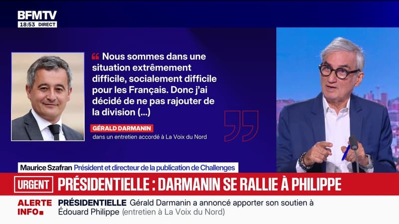 Marschall Truchot : Présidentielle, Darmanin se rallie à Philippe - 17/08