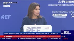 Anne Hidalgo: "Créons de la valeur par le travail, il faut réindustrialiser et remettre partout sur les territoires de l'activité avec du travail"