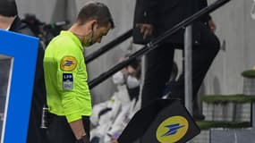 Clément Turpin lors de Lille-OL