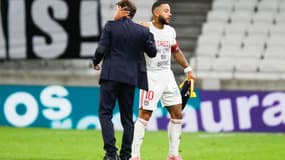Rudi Garcia et Memphis Depay