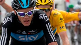 Christopher Froome et Bradley Wiggins