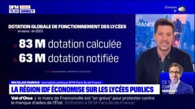 Ile-de-France: la région économise sur les lycées publics