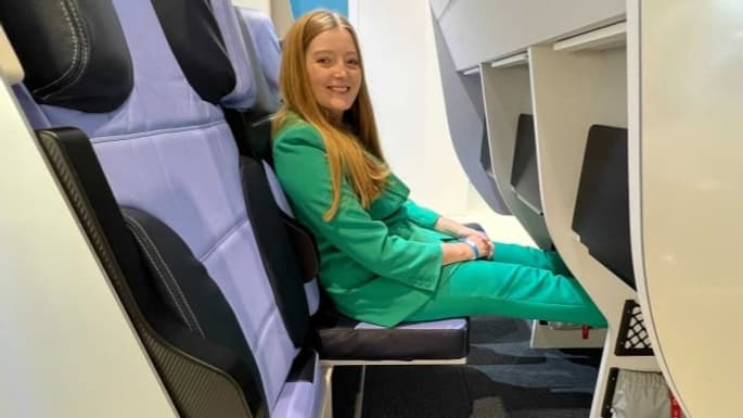 Chaise Longue: le nouveau concept de siège pour la classe éco en avion