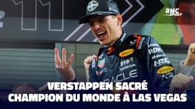 F1 : Verstappen champion du monde, les classements du GP de Las Vegas