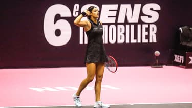 Caroline Garcia au tournoi WTA de Lyon, 2 février 2023