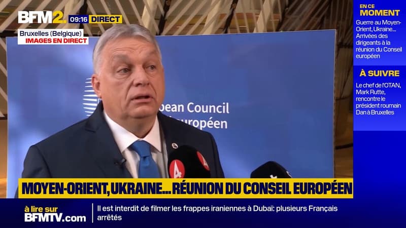 Viktor Orbán assure que la Hongrie ne soutiendra "aucune décision favorable" à l'Ukraine tant qu'elle ne recevra pas son pétrole "bloqué par aux"