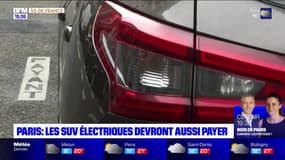Paris: les SUV électriques devront aussi payer
