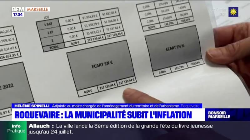 Roquevaire: la municipalité subit l'inflation