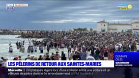 Marseille: les pèlerins de retour aux Saintes-Maries