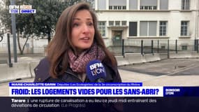 Grand froid à Lyon: Marie-Charlotte Garin souhaite que les maires puissent réquisitionner les logements vides