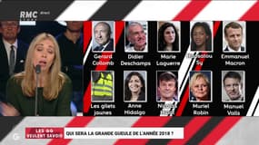 Les GG veulent savoir : Qui sera la Grande Gueule de l'année 2018 ? - 14/12