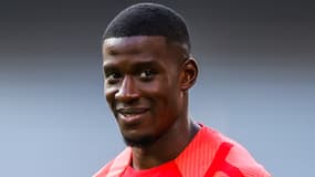Nordi Mukiele pendant la préparation de Leipzig, le 21 juillet 2022