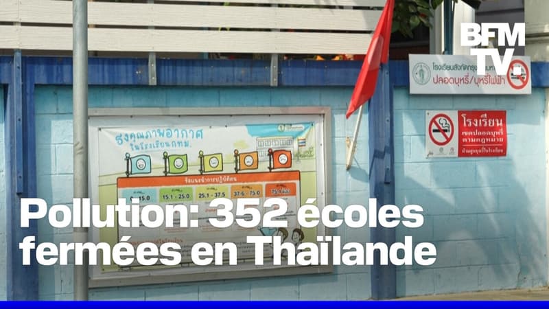 Thaïlande: 352 écoles fermées à cause de la pollution de l'air