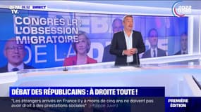 ÉDITO - Débat LR: "Les candidats semblent n'avoir que l'immigration à la bouche"
