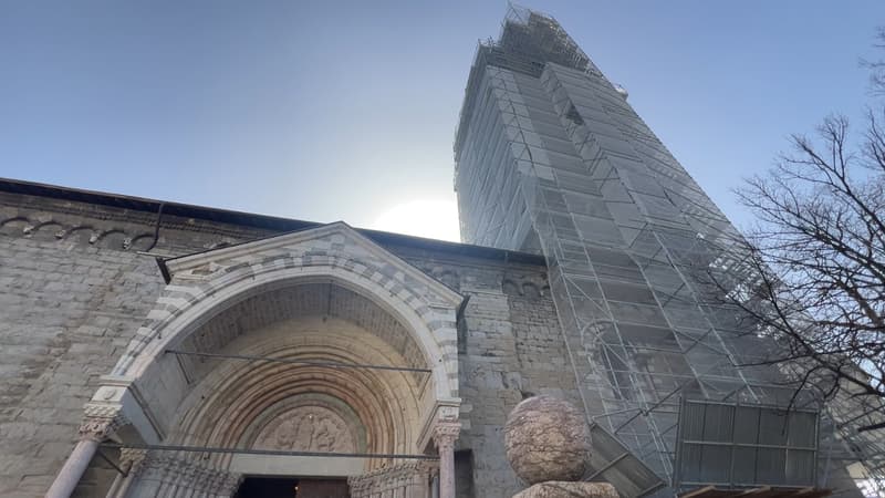 Hautes-Alpes: la restauration de la cathédrale d'Embrun touche à sa fin